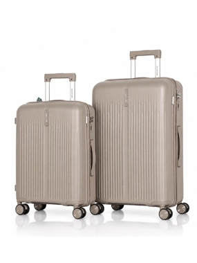 Aviator Luggage Set – Two Shatter-Resistant Suitcases (28-inch and 24-inch)