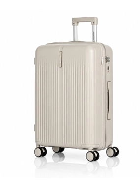 Aviator 24-Inch Shatter-Resistant Travel Suitcase – Stylish Design