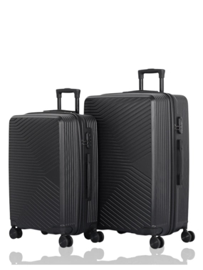 Two hard-shell suitcases | AVIATOR brand | Made of high-quality ABS - Size 28 inches - 24 inches - Lightweight