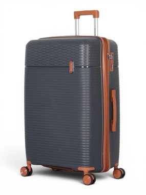 Aviator shatter-resistant travel suitcase – 28-inch, made of polypropylene,