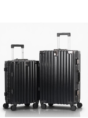 Premium AVIATOR Luggage Set – Two Suitcases (24" + 20") – Polycarbonate with Aluminum Frame