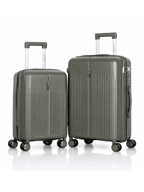 Aviator Luggage Set – Two Shatter-Resistant Suitcases (24-inch and 20-inch)