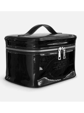 Handbag and personal items from Bande a part, made of high-quality leather, waterproof, small size Super Black