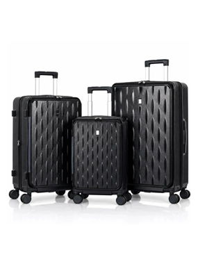 AVIATOR 3-Piece Luggage Set with Front Opening and Additional Expansion Zipper قدّم ملاحظاتك