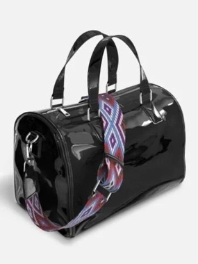 Bande a part Leather Cabin Handbag Medium Super Black