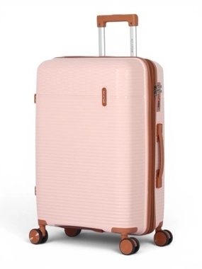 Aviator shatter-resistant travel suitcase – 24-inch, made of polypropylene,