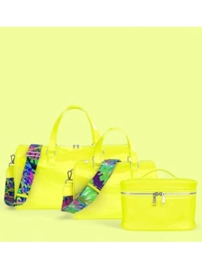 Handbag Set - Package from - BANDE A PART - Elegance and versatility in one set - Multiple sizes - Shiny Yellow color