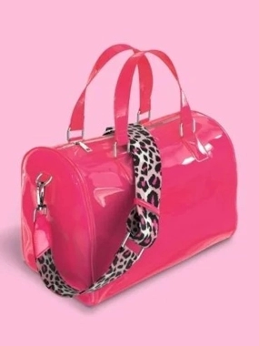 Bande a part Leather Cabin Handbag Medium Pinky Pink