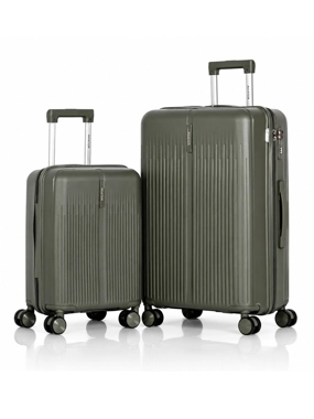 Aviator Luggage Set – Two Shatter-Resistant Suitcases (28-inch and 20-inch)