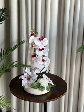 Violet Artificial Vase