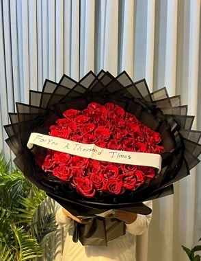 I Saw You Rose Bouquet