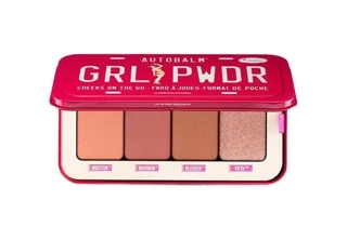 The Balm Autobalm Girl Powder Blush Palette – Multi-Shade Face Makeup