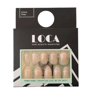 Loca Almond Shape Press On Nails - 10 Piece set Professional Nail Kit