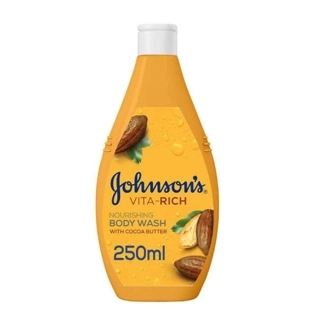 Johnson Vita-Rich Body Wash with Cocoa Butter - Moisturizing Gel 250ml