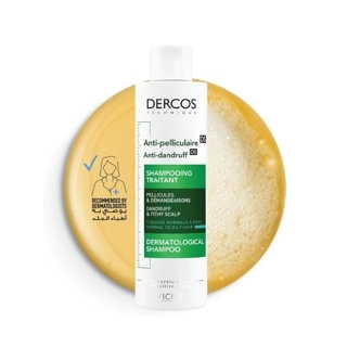 Vichy Dercos Anti-Dandruff Shampoo for Normal to Oily Hair - 200ml
