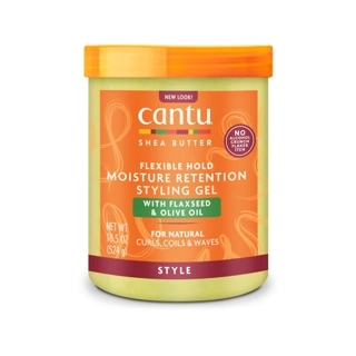 Cantu Hair Gel To Maintain Moisture With Flaxseed And Olive Oil 524g