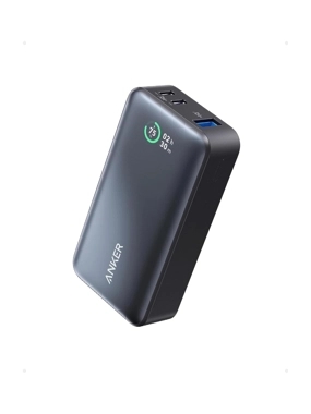 ANKER 533 10,000mAh Portable Power Bank with 3 Ports and 30W Fast Charging - Gray