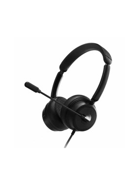 HEATZ ZG32 Headphones with Microphone and 3.5mm Input - Black