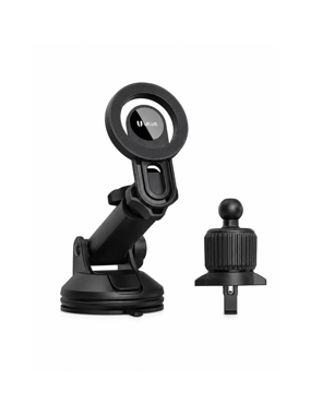 UBLUE MagSafe Phone Holder for Windshield and Air Vent - Black