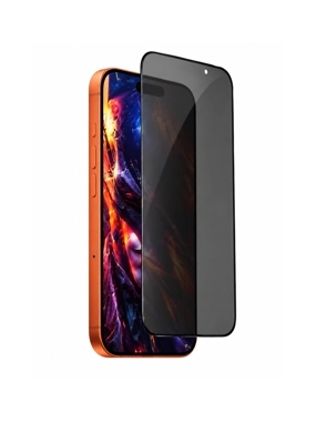 AJ3OOM Shatter-Resistant Privacy Glass Full-Screen Protector – iPhone 18 Pro