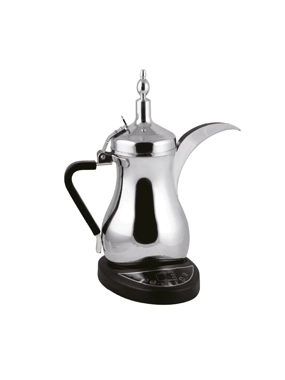 DENX DX2046 Arabic Coffee Pot, 800W, 1000ml Capacity - Silver