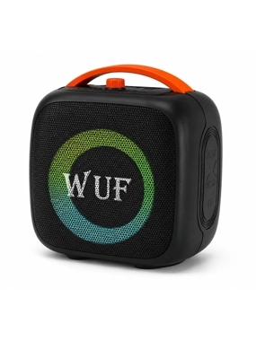 WUF 5208 Portable 100W Speaker - Black