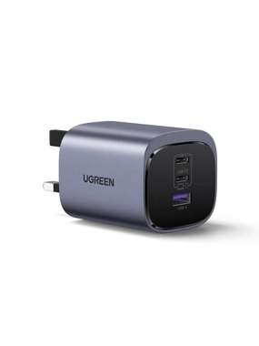 UGREEN Nexode S 65W 3-Port Wall Charger - Gray