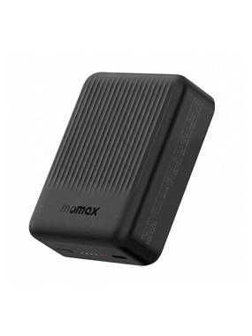 MOMAX Q.Mag Minimal 2 10,000 mAh Portable Battery - Black