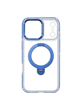 NJOYNY MagSafe Shockproof Transparent Protective Case NY-88 Edition - Sky Blue