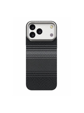 Line Super Slim MagSafe Carbon Fiber Protective Case - Grey 2