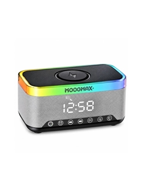 MOOG MAX MX-SP020 Speaker with Wireless Charger and Smart Clock