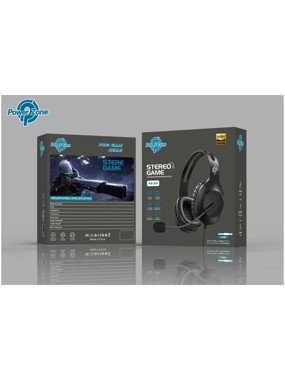 Power Zone PZ-20 Gaming Headset with 3.5mm Input - Black