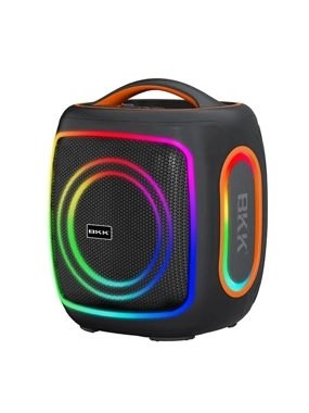 BKK B45 Portable Speaker with Microphone, 100W - Black