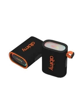 Aibimy MY235BT Portable Speaker with Hanging and RGB Lighting, 10W - Black