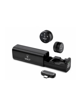 VOLT VL-BH911 Wireless Microphone Set (2-Pack, Magnetic Type-C) - Black