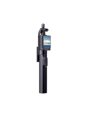 LENYES LPH120 Selfie Stick with Smart Screen and Light - Black