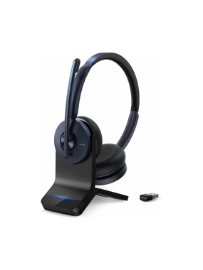 Anker Power Conf H700 Headphones with Noise Cancellation and Professional Microphone - Blue