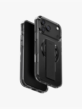 UNIQ MagSafe Shockproof Protective Case with Grip for Heldro Air Edition - Clear Black