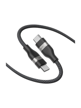 ANKER 2-Output Type-C Fabric Cut-Resistant Cable, 1.8m, 240W - Black