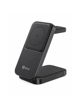 UBLUE 3.1 Charging Dock for Mobile Phone, Headphones, and Watch - Black