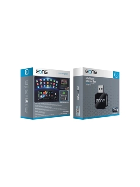 EONE Smart Adapter 3.1 CarPlay Wired to Wireless Model E12030143 - Black
