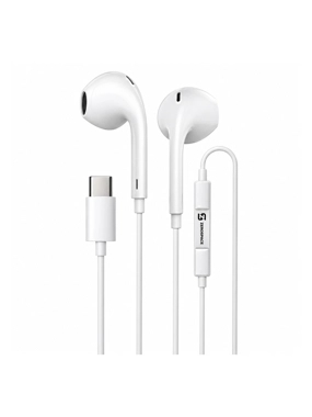 ZEROSPACE Wired Earphones (USB-C) - White