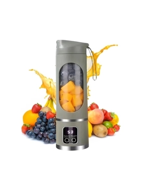HS-860 Portable Smart Juicer Blender with 3 Speeds, 450ml Capacity