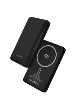 LEVELO VENCE 10,000 mAh Power Bank, 25W - Black