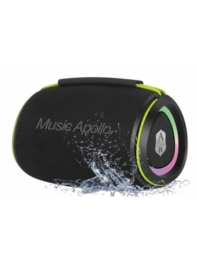 Music Apollo S24 20W Speaker with Hanging and Lighting - Blue
