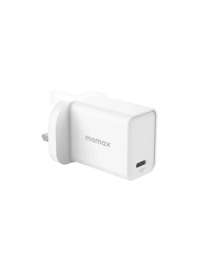 Momax 30W PD Fast-Charging Wall Plug - White