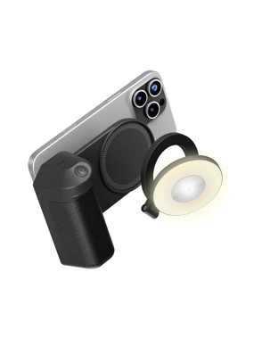 PORODO 4800mAh Portable Camera Light and Battery - Black
