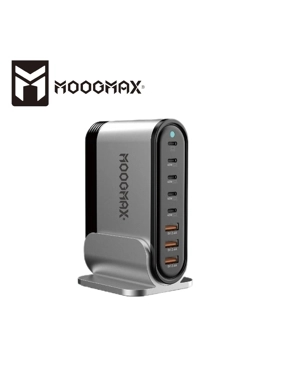 MOOG MAX MX010 300W 8-Port Charging Station - Gray