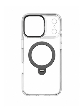 NJOYNY MagSafe Shockproof Transparent Protective Case NY-88 Edition - Black