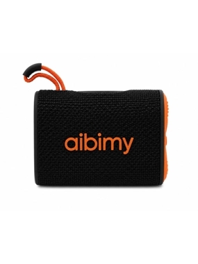 Aibimy MY135BT Portable Speaker with Hanging and RGB Lighting, 5W Power - Black